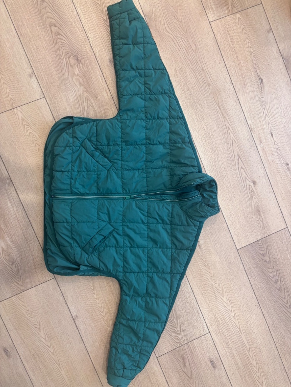 FP Movement by Free People Green Quilted Puffer Jacket - Picture 4 of 5